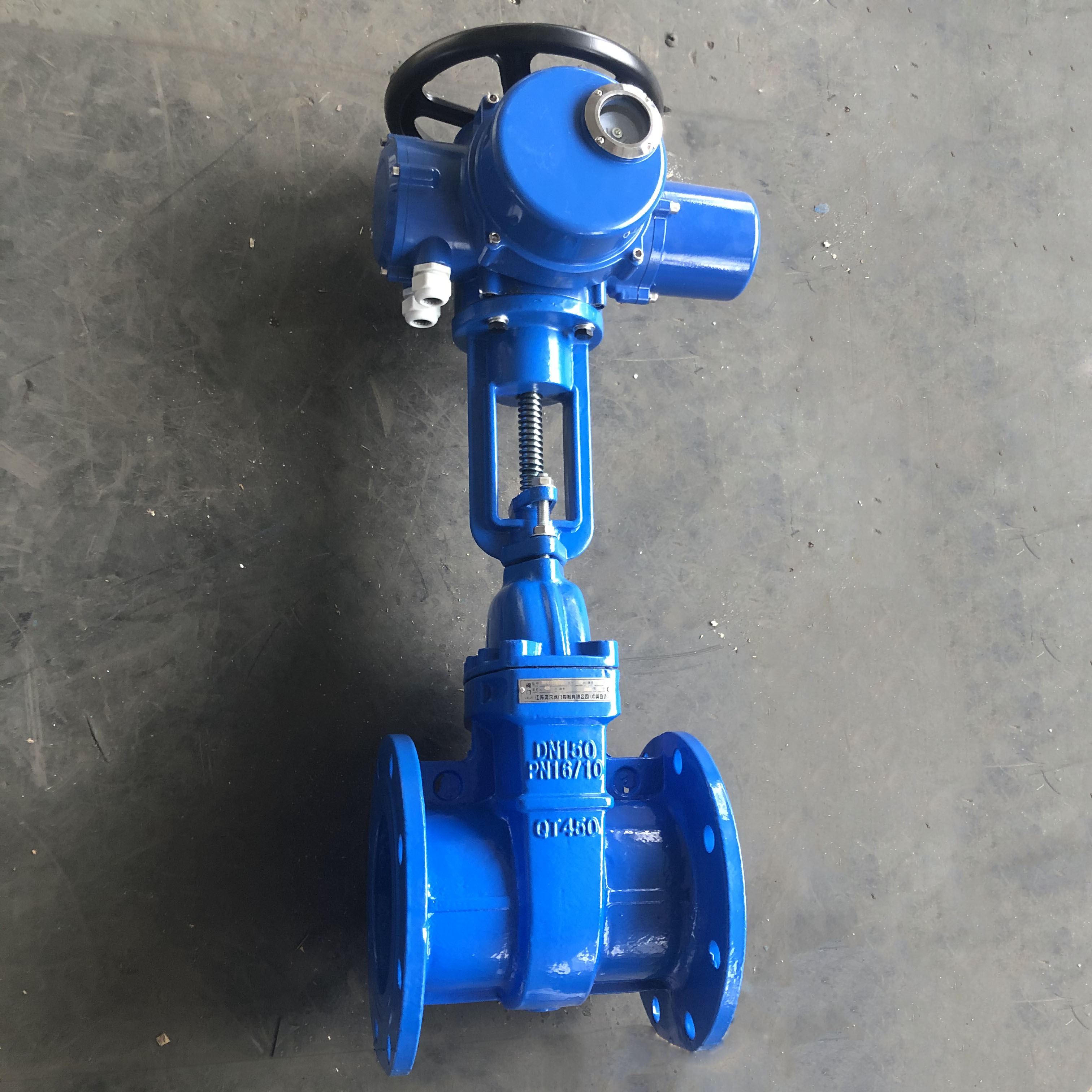 電動閘閥Z941H-16C DN100普通開關型